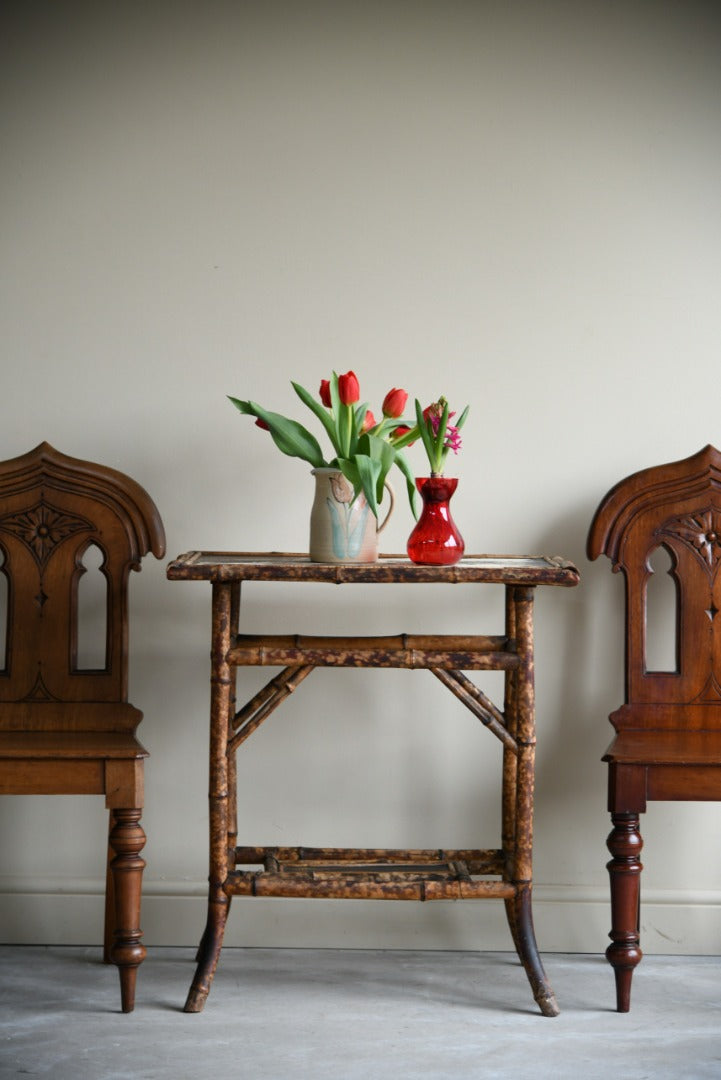 Victorian Bamboo Side Table