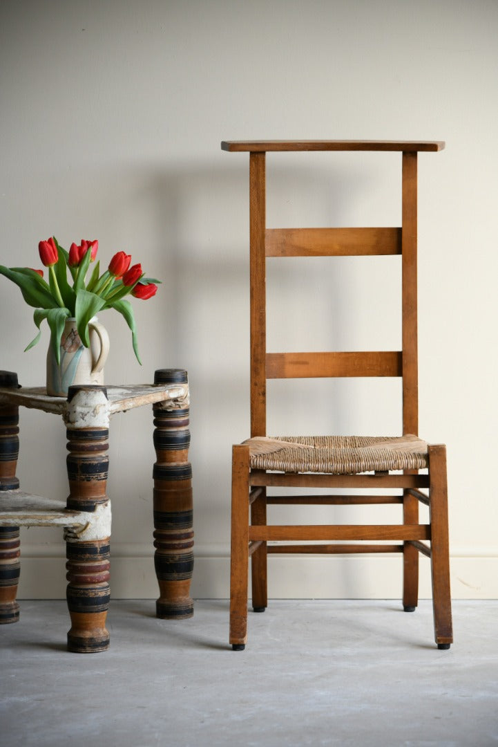 Rustic Rush Seat Chair