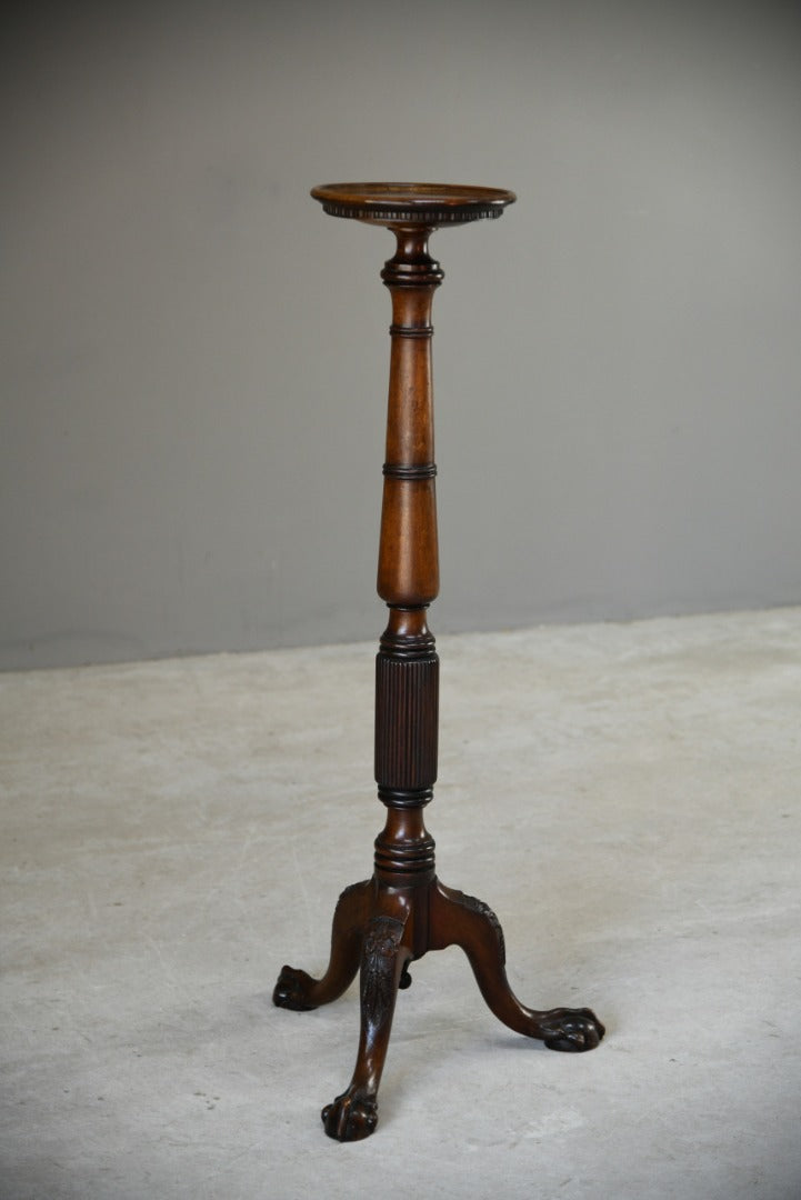 Georgian Style Mahogany Torchere