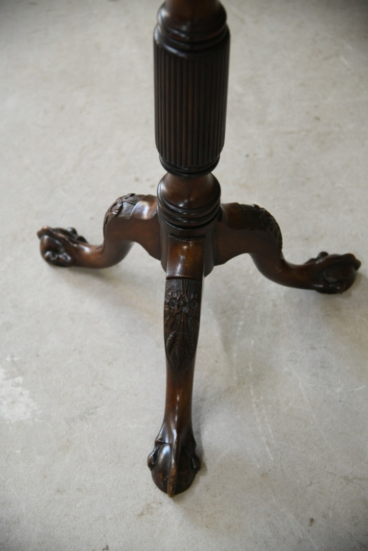 Georgian Style Mahogany Torchere