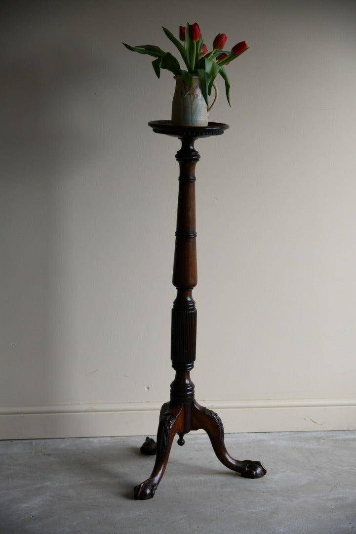 Georgian Style Mahogany Torchere