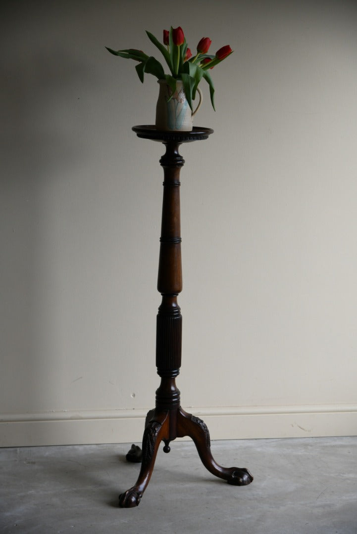 Georgian Style Mahogany Torchere