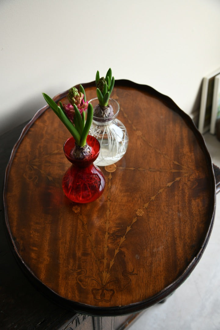 Antique Inlaid Tray