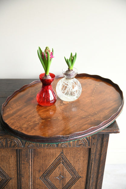 Antique Inlaid Tray