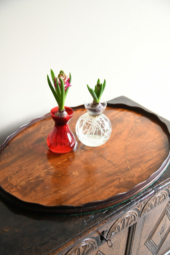 Antique Inlaid Tray