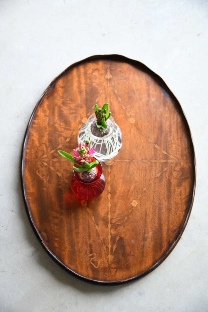 Antique Inlaid Tray