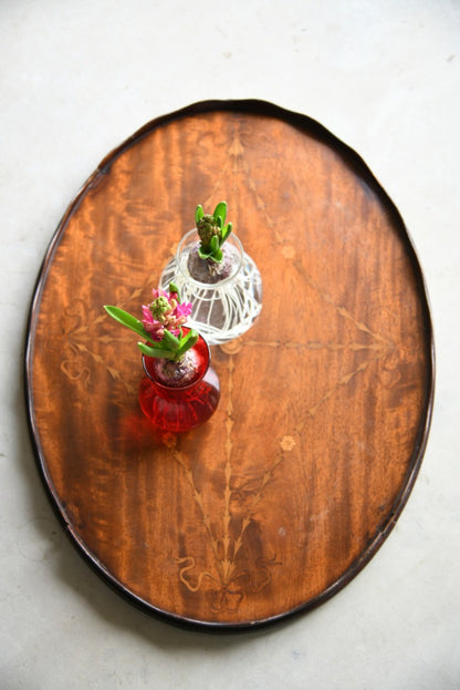 Antique Inlaid Tray