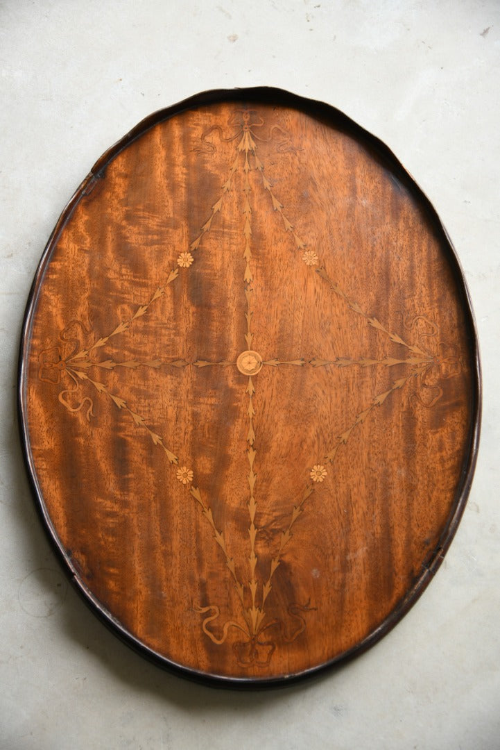 Antique Inlaid Tray