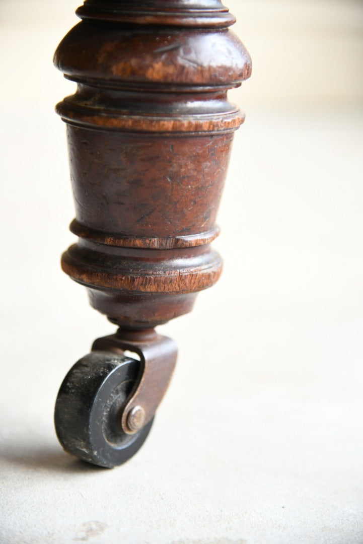 Antique Victorian Library Chair