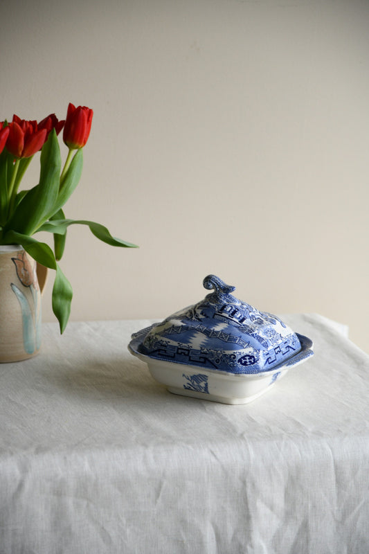 Antique Willow Tureen