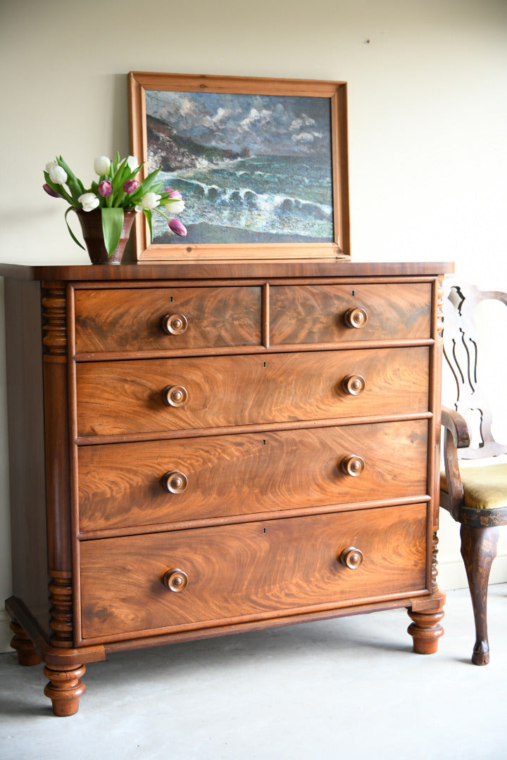 Antique Mahogany Chest of Drawers