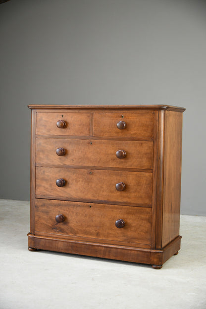 Antique Victorian Mahogany Chest of Drawers