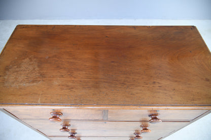 Antique Victorian Mahogany Chest of Drawers