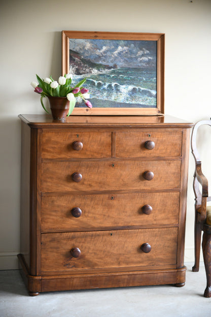 Antique Victorian Mahogany Chest of Drawers