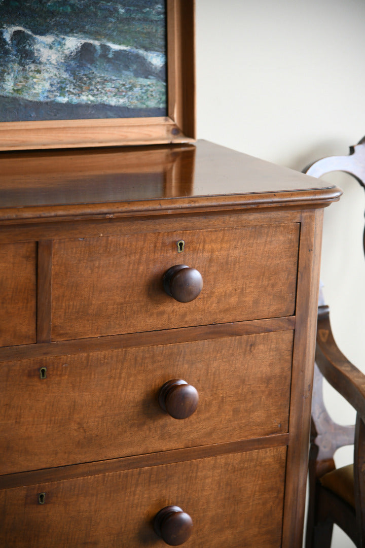 Antique Victorian Mahogany Chest of Drawers