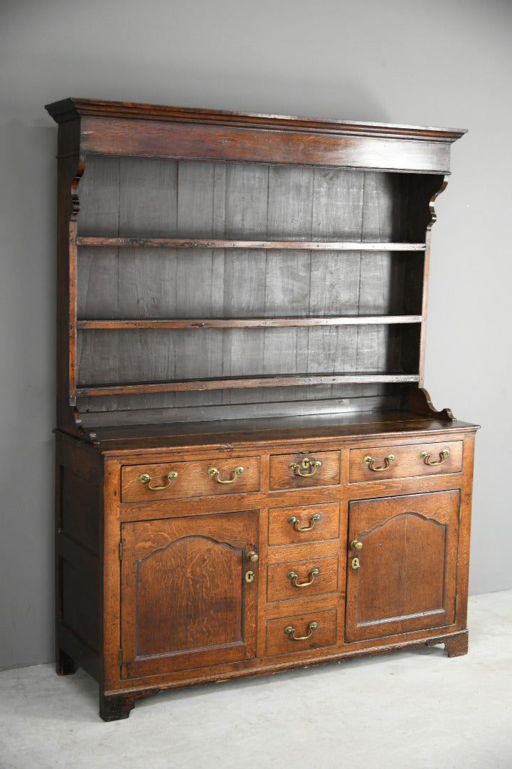 Antique George III Georgian Oak Dresser