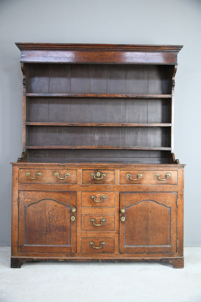 Antique George III Georgian Oak Dresser