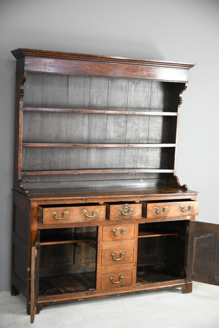 Antique George III Georgian Oak Dresser