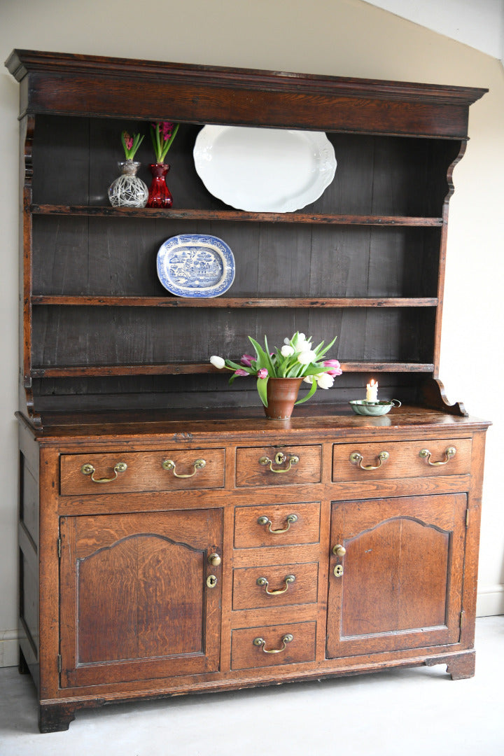 Antique George III Georgian Oak Dresser