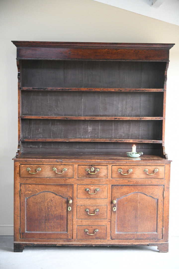 Antique George III Georgian Oak Dresser