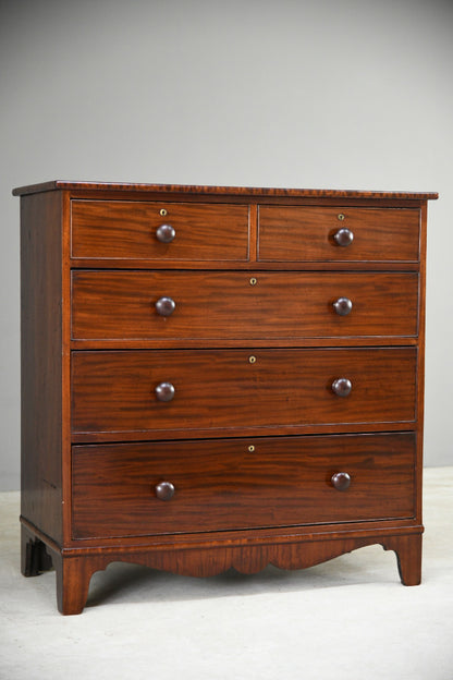 Antique Victorian Mahogany Chest of Drawers