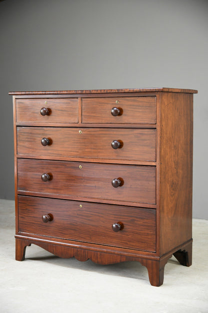 Antique Victorian Mahogany Chest of Drawers