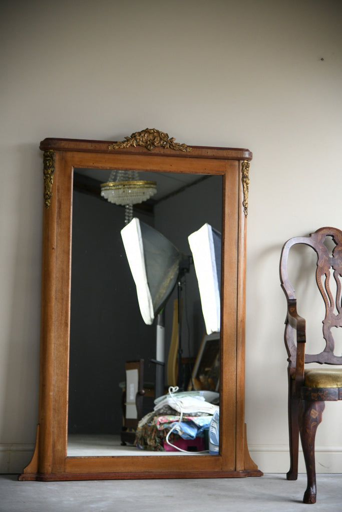 Large Antique French Mirror