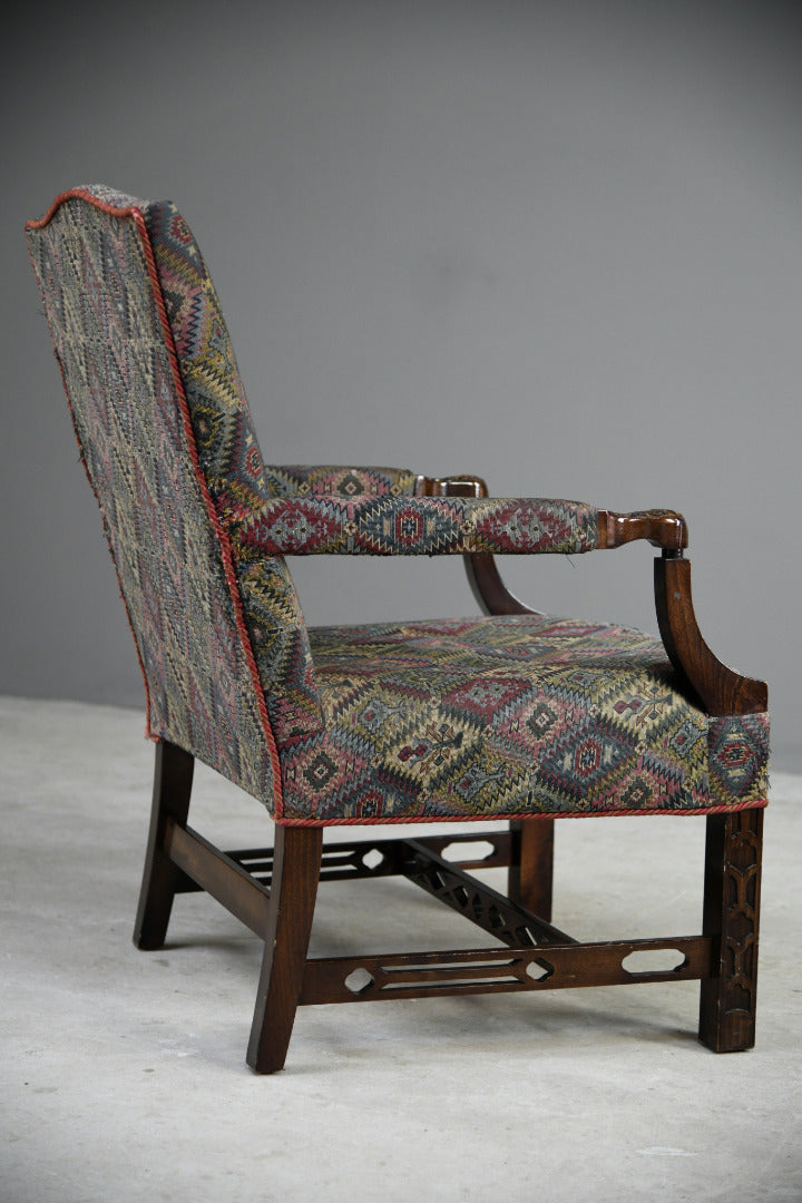 Chippendale Style Gainsborough Chair