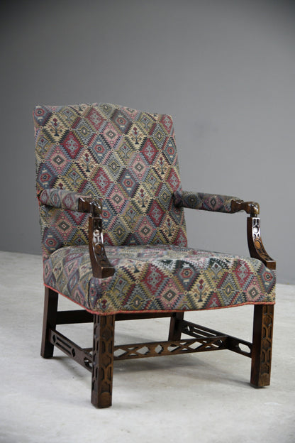 Chippendale Style Gainsborough Chair