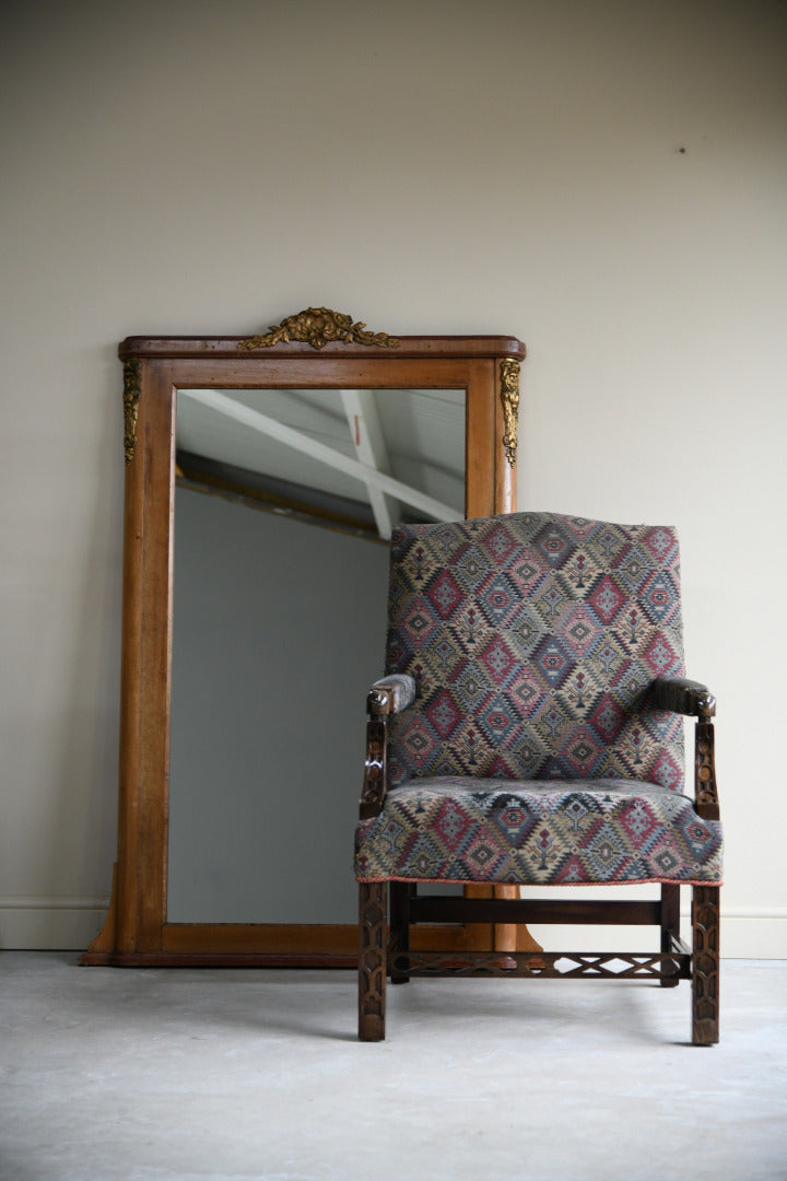 Chippendale Style Gainsborough Chair