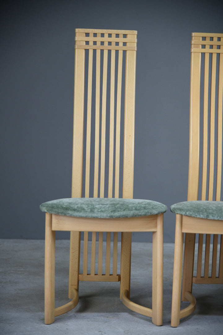 Set 4 Mackintosh Style Chair