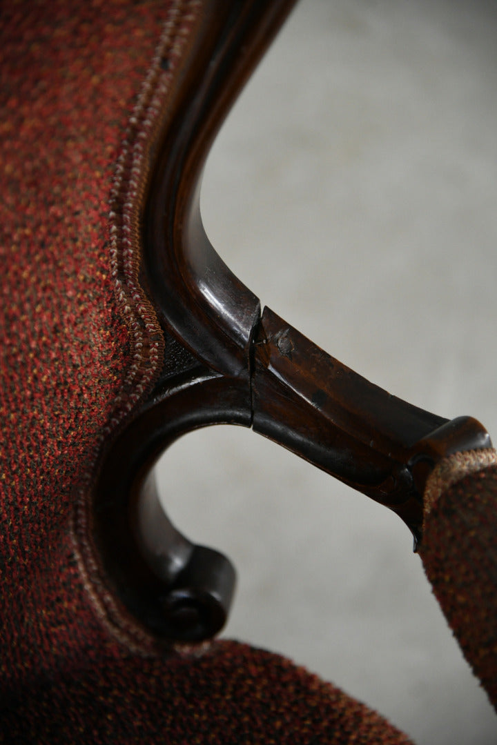 Antique Victorian Armchair