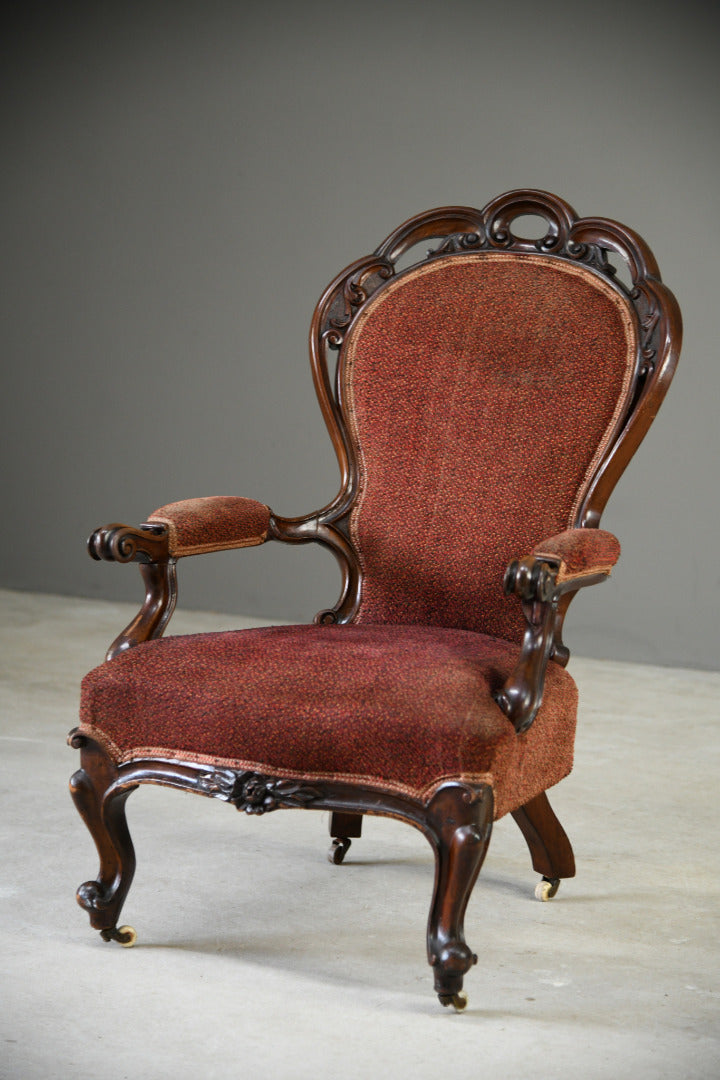 Antique Victorian Armchair