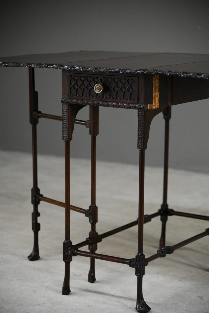 Chinese Chippendale Style Spider Table