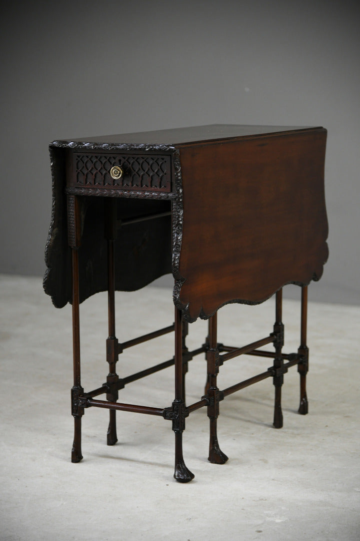 Chinese Chippendale Style Spider Table