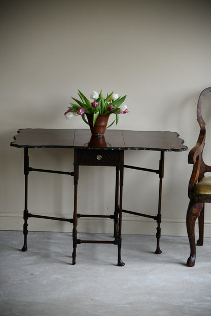 Chinese Chippendale Style Spider Table