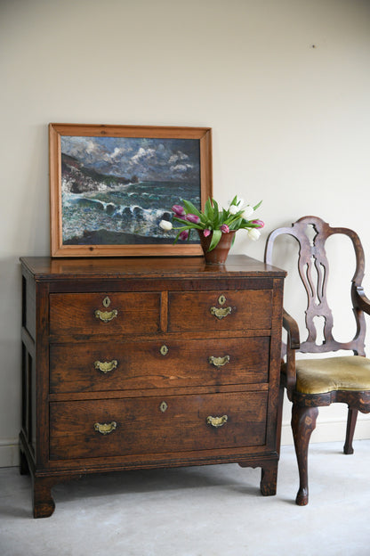 Georgian Oak Chest of Drawers