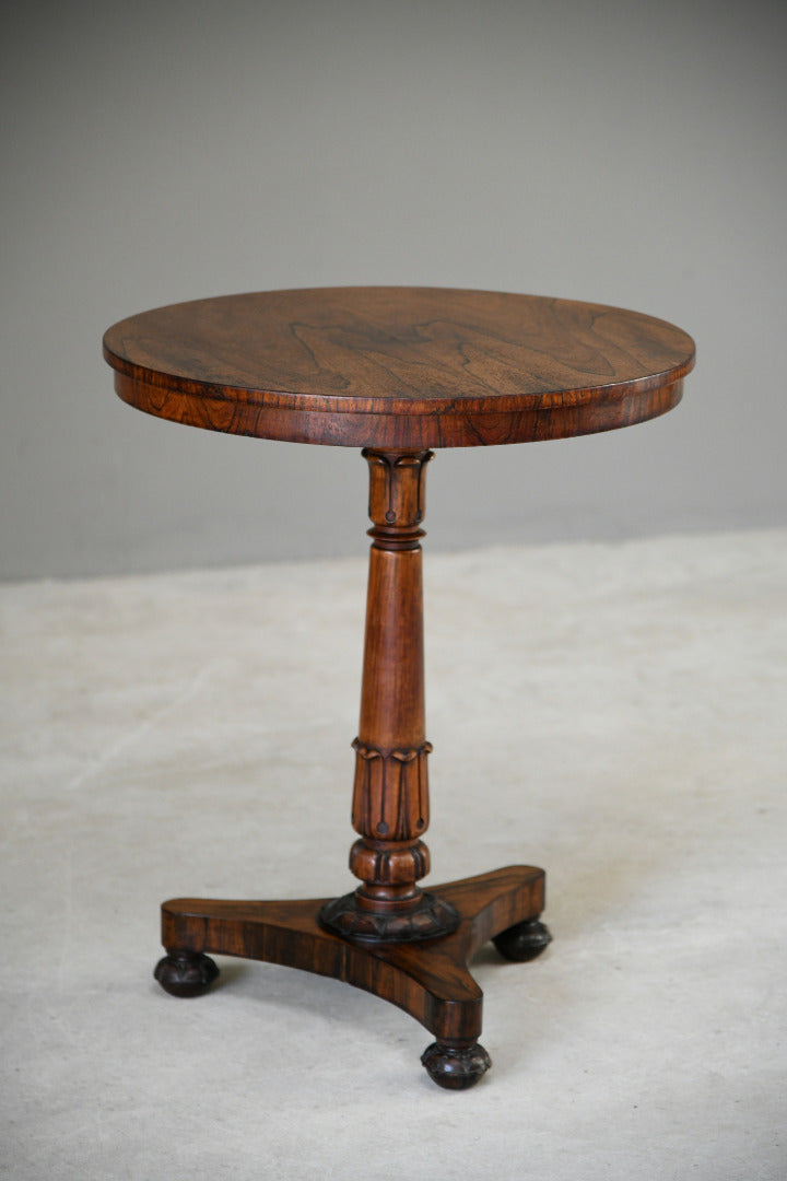 Antique Rosewood Occasional Table