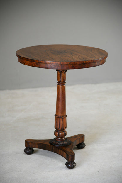 Antique Rosewood Occasional Table