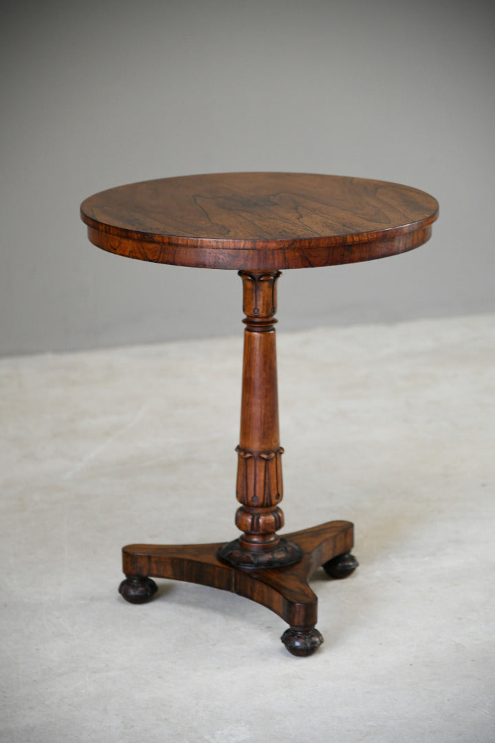 Antique Rosewood Occasional Table