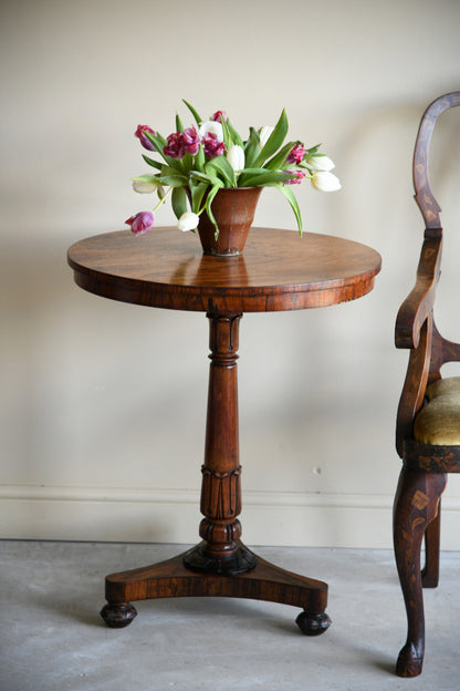 Antique Rosewood Occasional Table