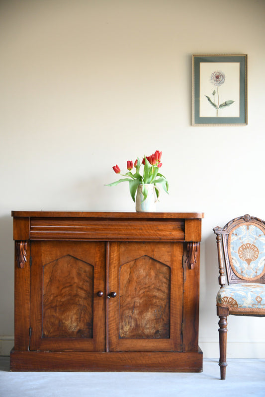Antique Victorian Walnut Chiffonier