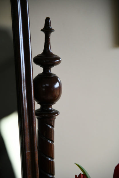 Victorian Mahogany Toilet Swing Mirror