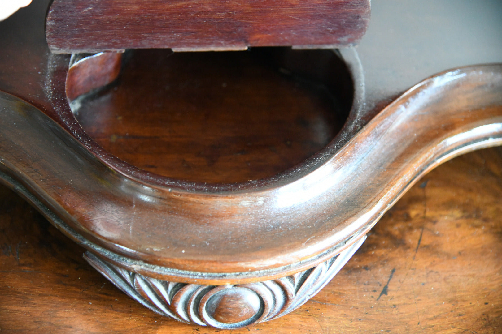 Victorian Mahogany Toilet Swing Mirror