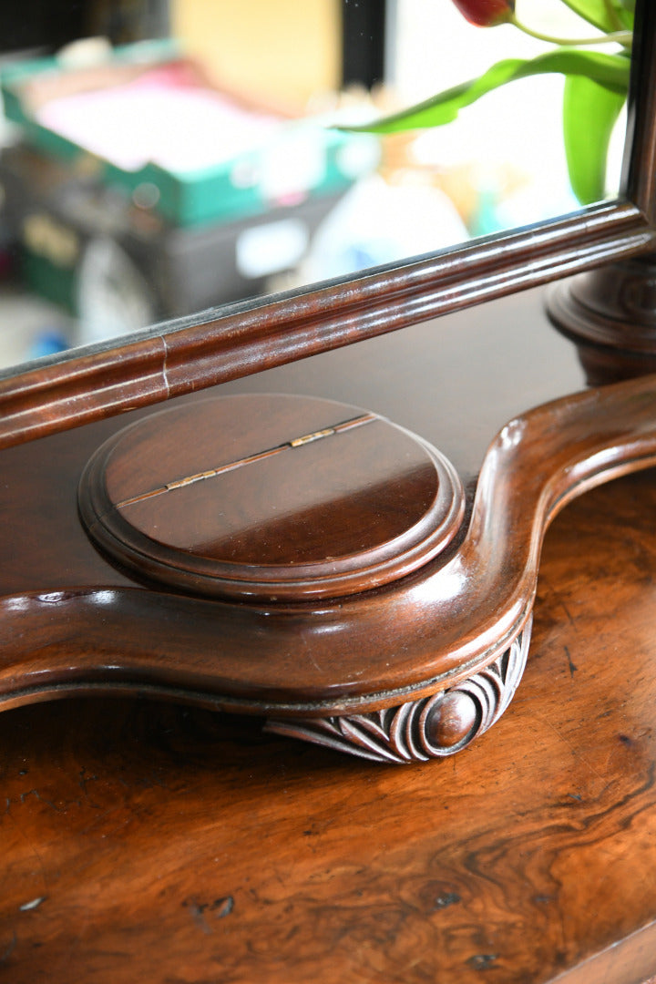 Victorian Mahogany Toilet Swing Mirror