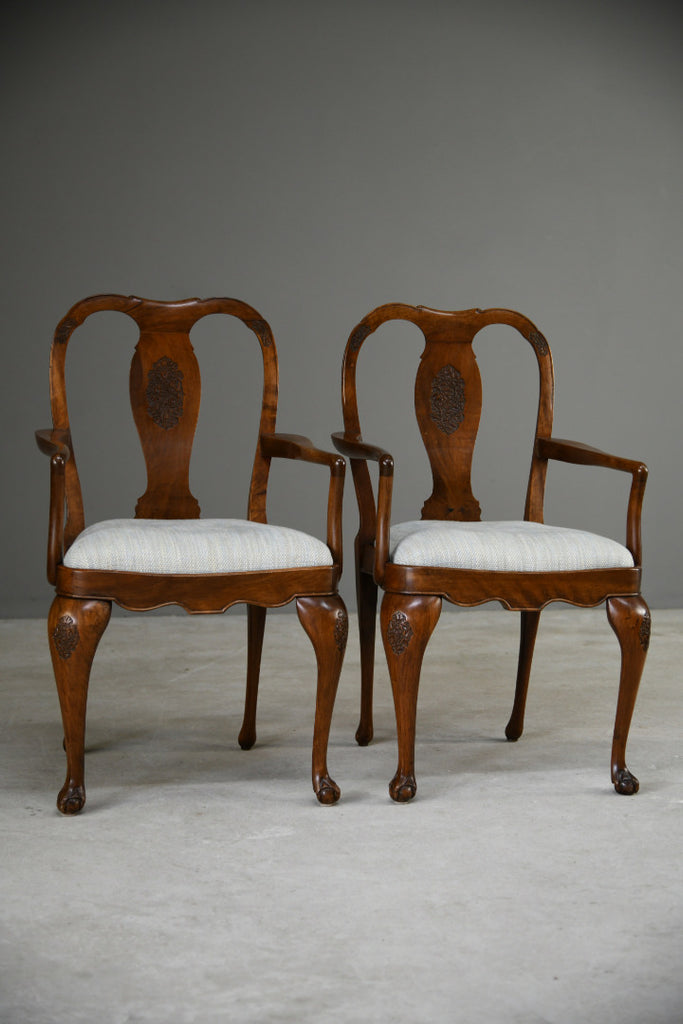Pair Anglo Chinese Chairs