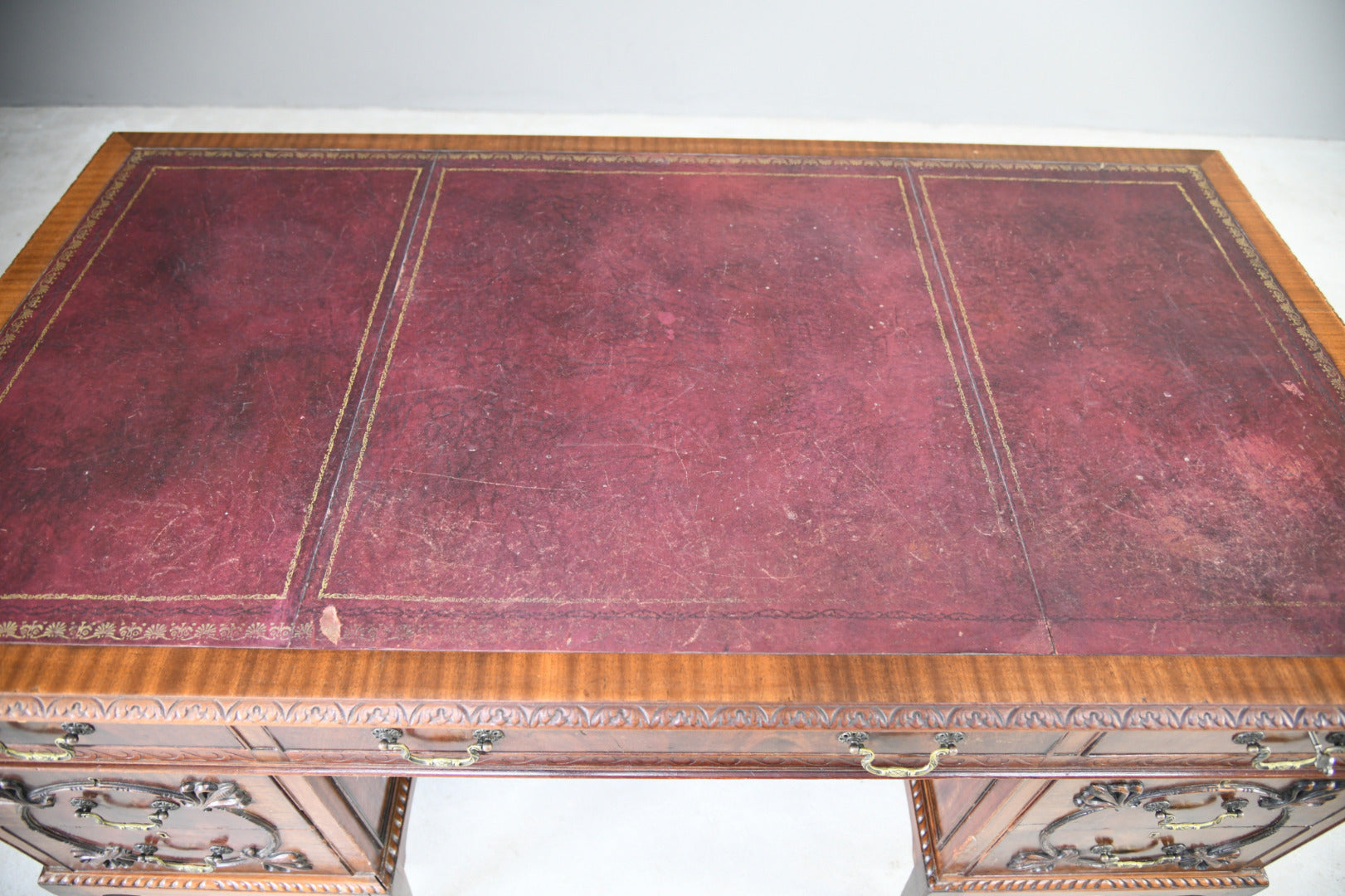 Antique Style Mahogany Desk