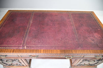 Antique Style Mahogany Desk