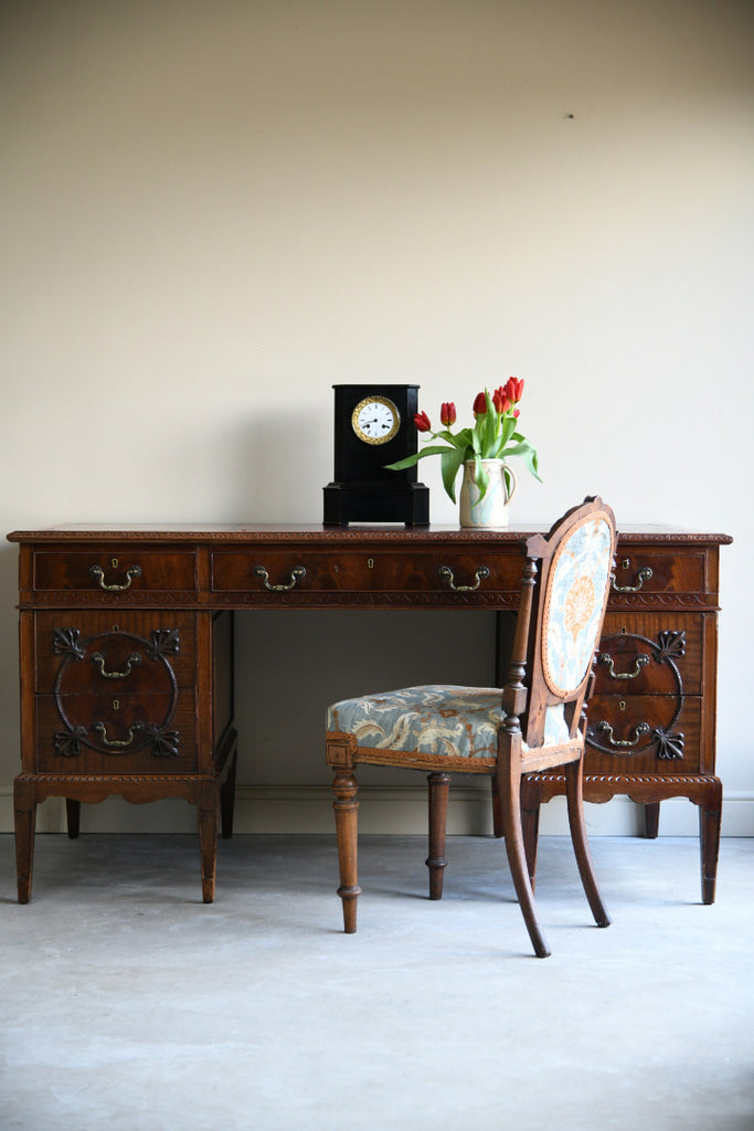 Antique Style Mahogany Desk