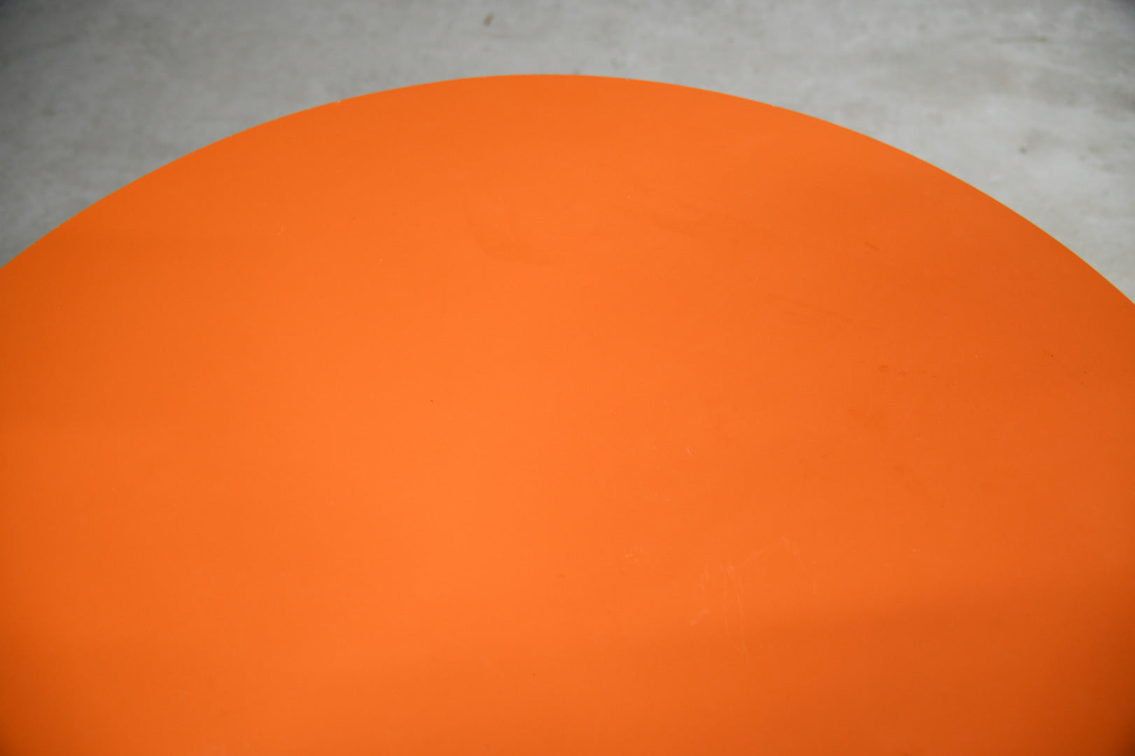 Retro Orange Formica Dining Kitchen Table